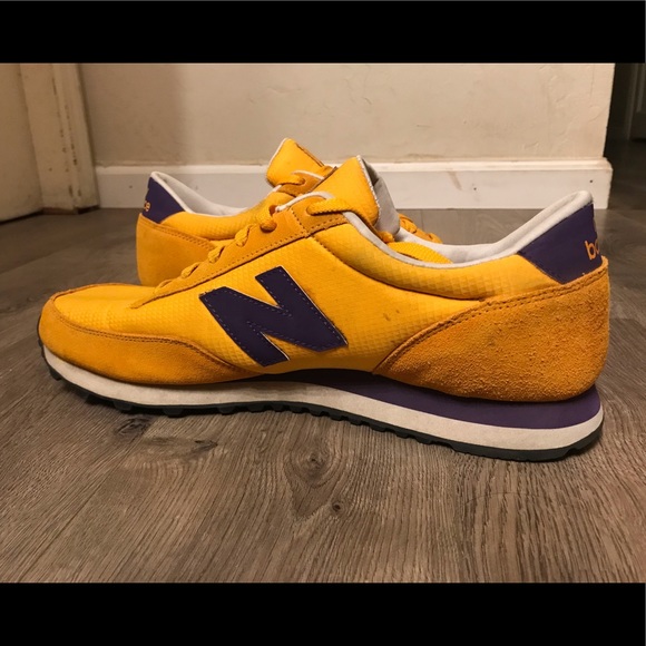 New Balance 501 Rare Yellow/Purple Size 14 - Picture 5 of 8